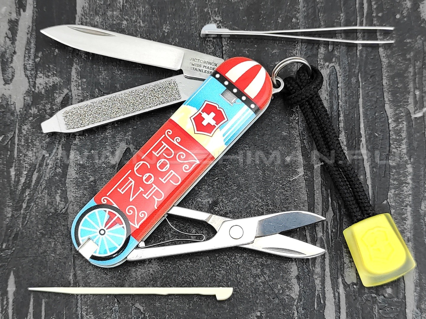 Швейцарский нож Victorinox 0.6223.L1910 Let It Pop! (7 функций)