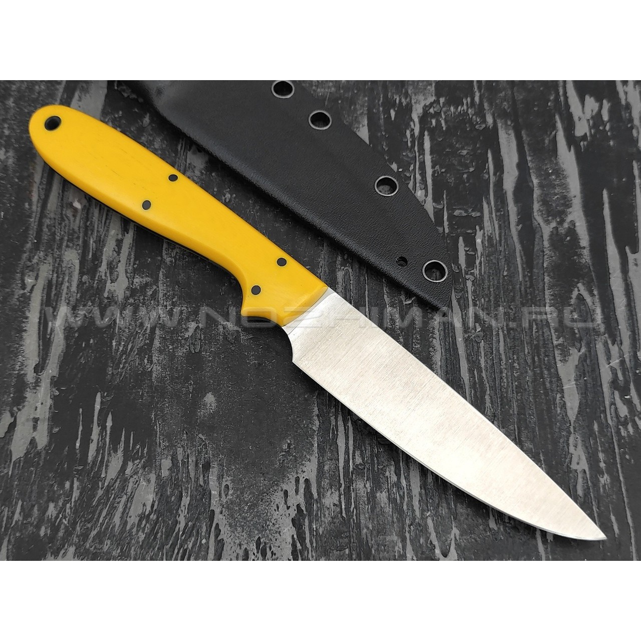 Апус Wilson Long сталь N690, рукоять G10 yellow