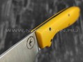 Apus Knives Wilson Long сталь N690, рукоять G10 yellow