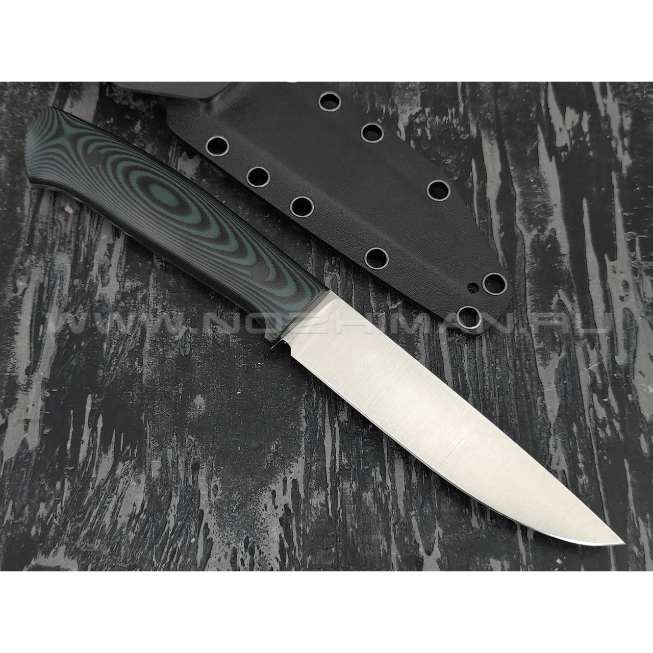 Апус Fishman сталь N690, рукоять G10 black & hunter