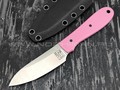 Zh KNIVES нож True сталь N690, рукоять G10 pink