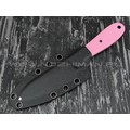 Zh KNIVES нож True сталь N690, рукоять G10 pink