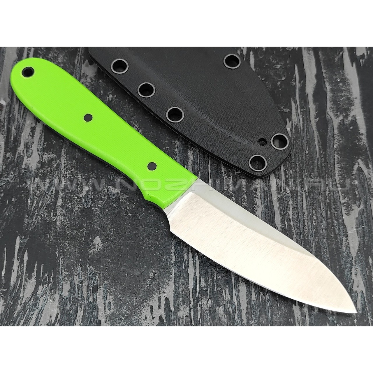 Zh KNIVES нож True сталь N690, рукоять G10 green