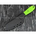 Zh KNIVES нож True сталь N690, рукоять G10 green