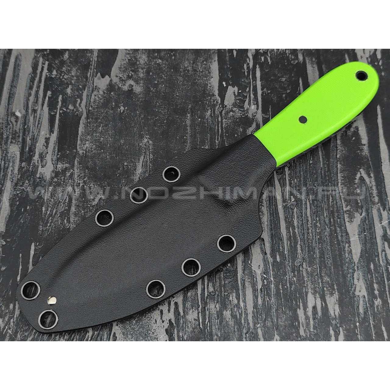 Zh KNIVES нож True сталь N690, рукоять G10 green