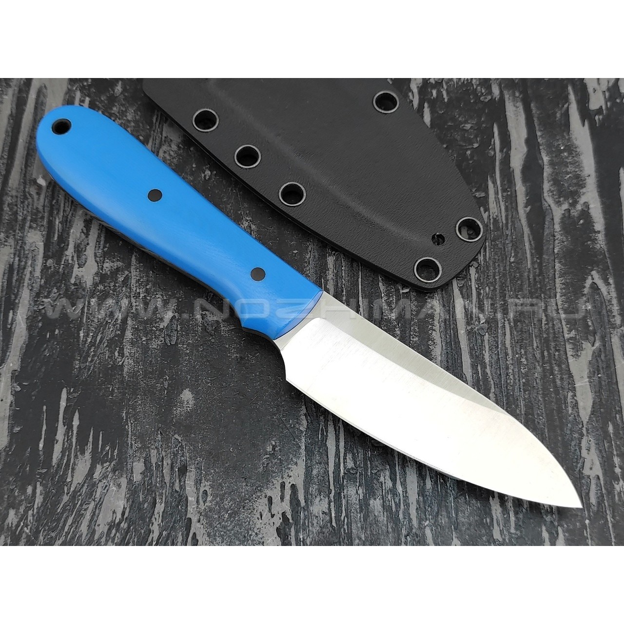 Zh KNIVES нож True сталь N690, рукоять G10 blue