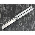 Нож Atroposknife Пират лайт сталь D2, рукоять silver twill Нож Atroposknife Пират лайт сталь D2, рукоять silver twill