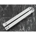 Нож Atroposknife Пират лайт сталь D2, рукоять silver twill Нож Atroposknife Пират лайт сталь D2, рукоять silver twill