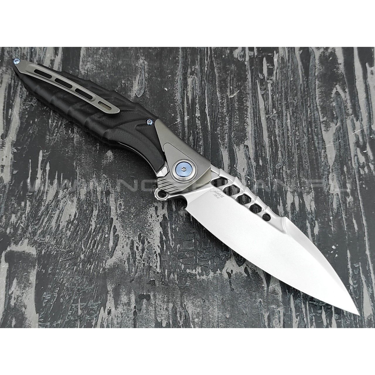 Нож Rike Knife Thor7-B RK12922-4 сталь 154CM, рукоять G10 и титан