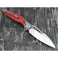 Нож Rike Knife Thor7-BR RK12922-1 сталь 154CM, рукоять G10 и титан