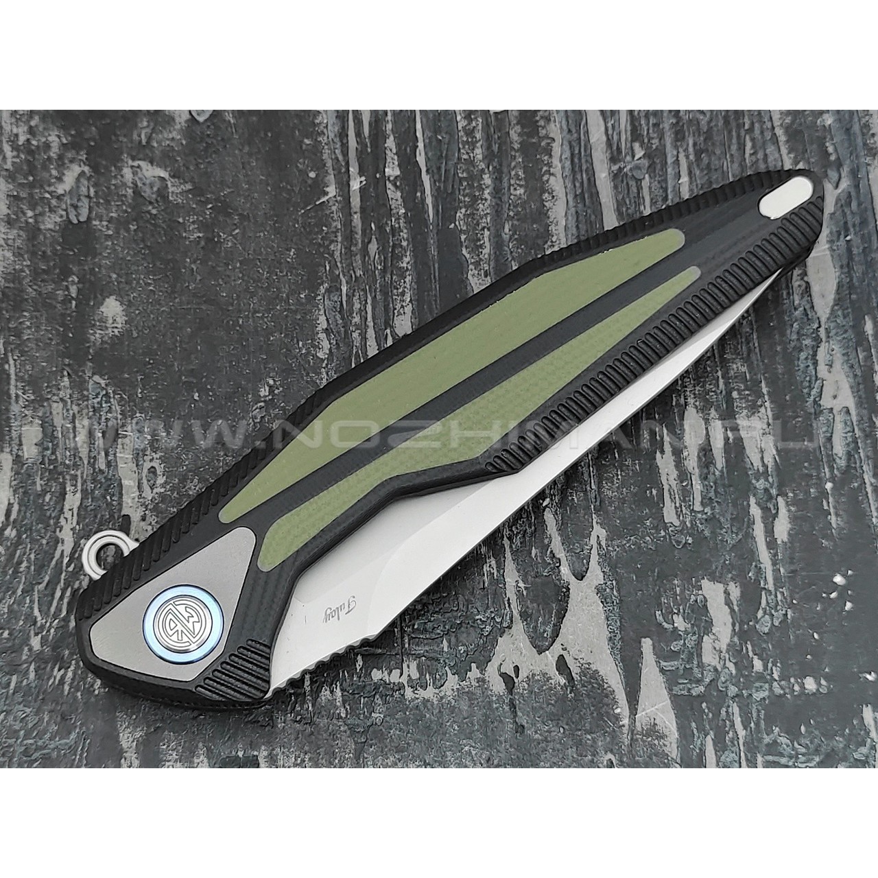 Нож Rike Knife Tulay-BOG RK12863-2 сталь 154CM, рукоять G10