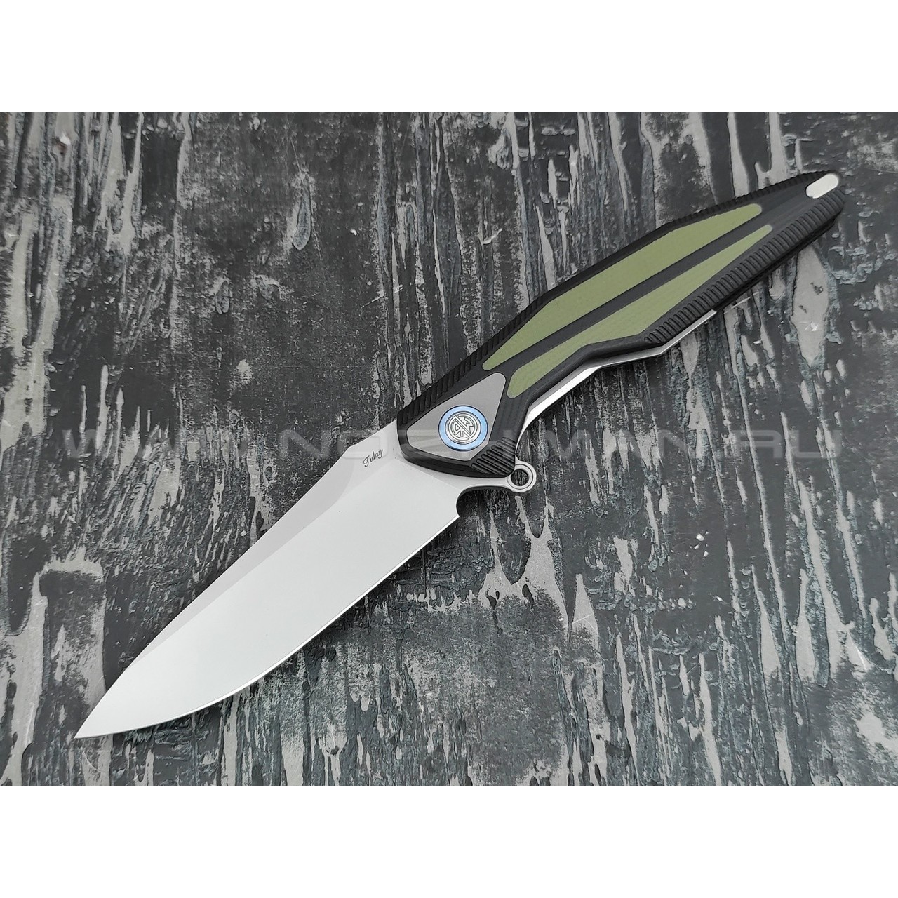 Нож Rike Knife Tulay-BOG RK12863-2 сталь 154CM, рукоять G10