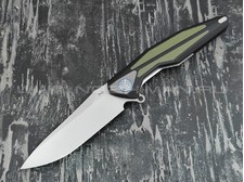 Нож Rike Knife Tulay-BOG RK12863-2 сталь 154CM, рукоять G10