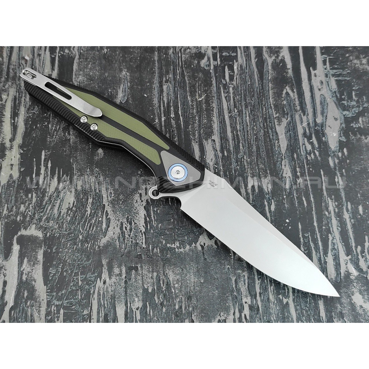 Нож Rike Knife Tulay-BOG RK12863-2 сталь 154CM, рукоять G10
