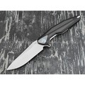 Нож Rike Knife Tulay-B/CF RK12862-2 сталь 154CM, рукоять G10, carbon