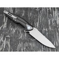 Нож Rike Knife Tulay-B/CF RK12862-2 сталь 154CM, рукоять G10, carbon