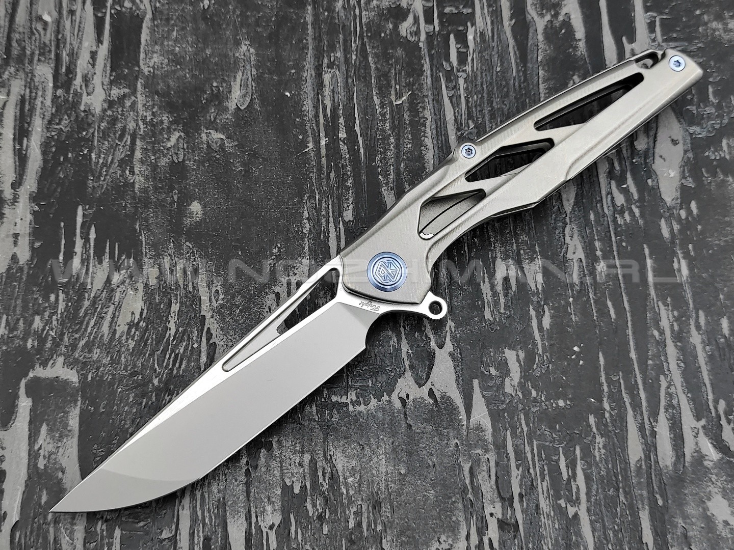 Нож Rike Knife Knight-G RK11952-1 сталь N690, рукоять титан