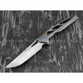 Нож Rike Knife Knight RK11953-1 сталь damasteel, рукоять титан