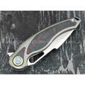 Нож Rike Knife Unicorn-RCF RK12165-1 сталь M390, рукоять титан и carbon Нож Rike Knife Unicorn-RCF RK12165-1 сталь M390, рукоять титан и carbon