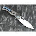 Нож Rike Knife Unicorn-RCF RK12165-1 сталь M390, рукоять титан и carbon Нож Rike Knife Unicorn-RCF RK12165-1 сталь M390, рукоять титан и carbon