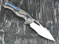 Нож Rike Knife Unicorn-BCF RK12165-1 сталь M390, рукоять титан и carbon