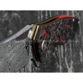 Нож Rike Knife Hummingbird Plus-R/CF RK11532-1 сталь damasteel, рукоять carbon