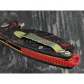 Нож Rike Knife Hummingbird Plus-R/CF RK11532-1 сталь damasteel, рукоять carbon