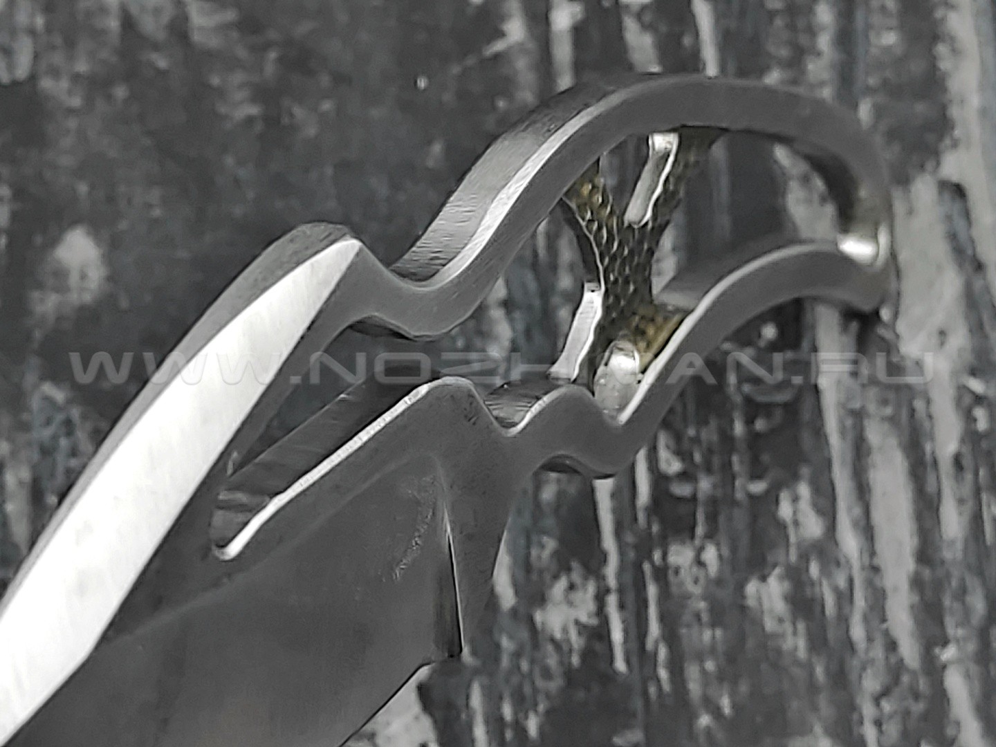 1-й Цех нож "Рыскарь" сталь 440C, рукоять сталь
