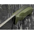 Волчий Век нож "Шихан" сталь Niolox WA, рукоять G10, карбоновые пины Волчий Век нож "Шихан" сталь Niolox WA, рукоять G10, карбоновые пины