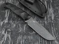 Волчий Век нож "Ямской" сталь N690 WA, рукоять G10, карбоновые пины