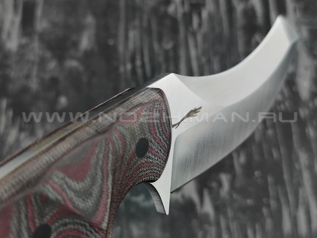 Волчий Век нож "Кондрат 10" сталь Niolox WA, рукоять микарта (2)