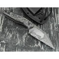 Волчий Век нож "Wharn" Custom Dark Russian Tales сталь PGK WA, рукоять микарта с гравировкой Волчий Век нож "Wharn" Custom Dark Russian Tales сталь PGK WA, рукоять микарта с гравировкой