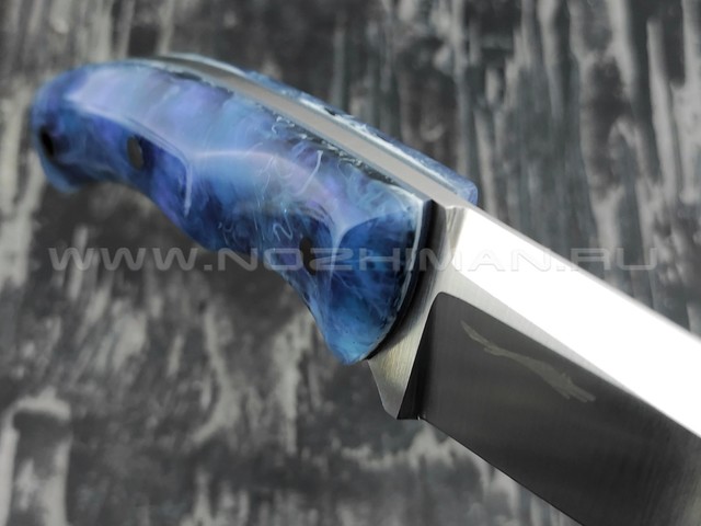 Волчий Век нож "Сквозняк" сталь Niolox WA, рукоять композит, карбоновые пины