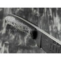 Волчий Век нож "Mark-I" Custom Dark Russian Tales сталь Niolox WA, рукоять микарта с гравировкой Волчий Век нож "Mark-I" Custom Dark Russian Tales сталь Niolox WA, рукоять микарта с гравировкой