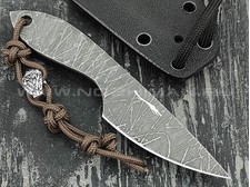 Волчий Век нож скелетник "Масичька" сталь Niolox WA, рукоять сталь