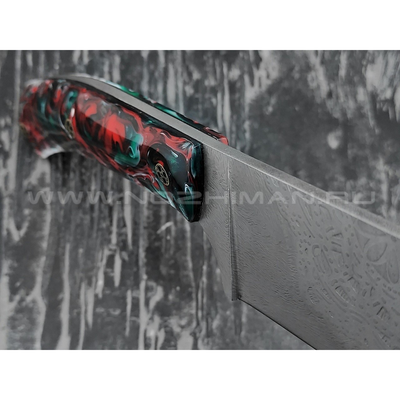 Волчий Век нож "Пчак" Custom сталь M390 WA, рукоять композит, пины