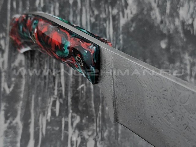 Волчий Век нож "Пчак" Custom сталь M390 WA, рукоять композит, пины
