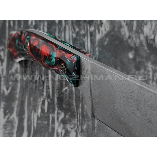 Волчий Век нож "Пчак" Custom сталь M390 WA, рукоять композит, пины