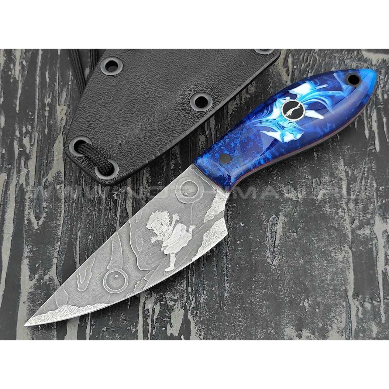 Волчий Век нож "Масичька" Custom Миядзаки сталь Niolox WA, рукоять композит