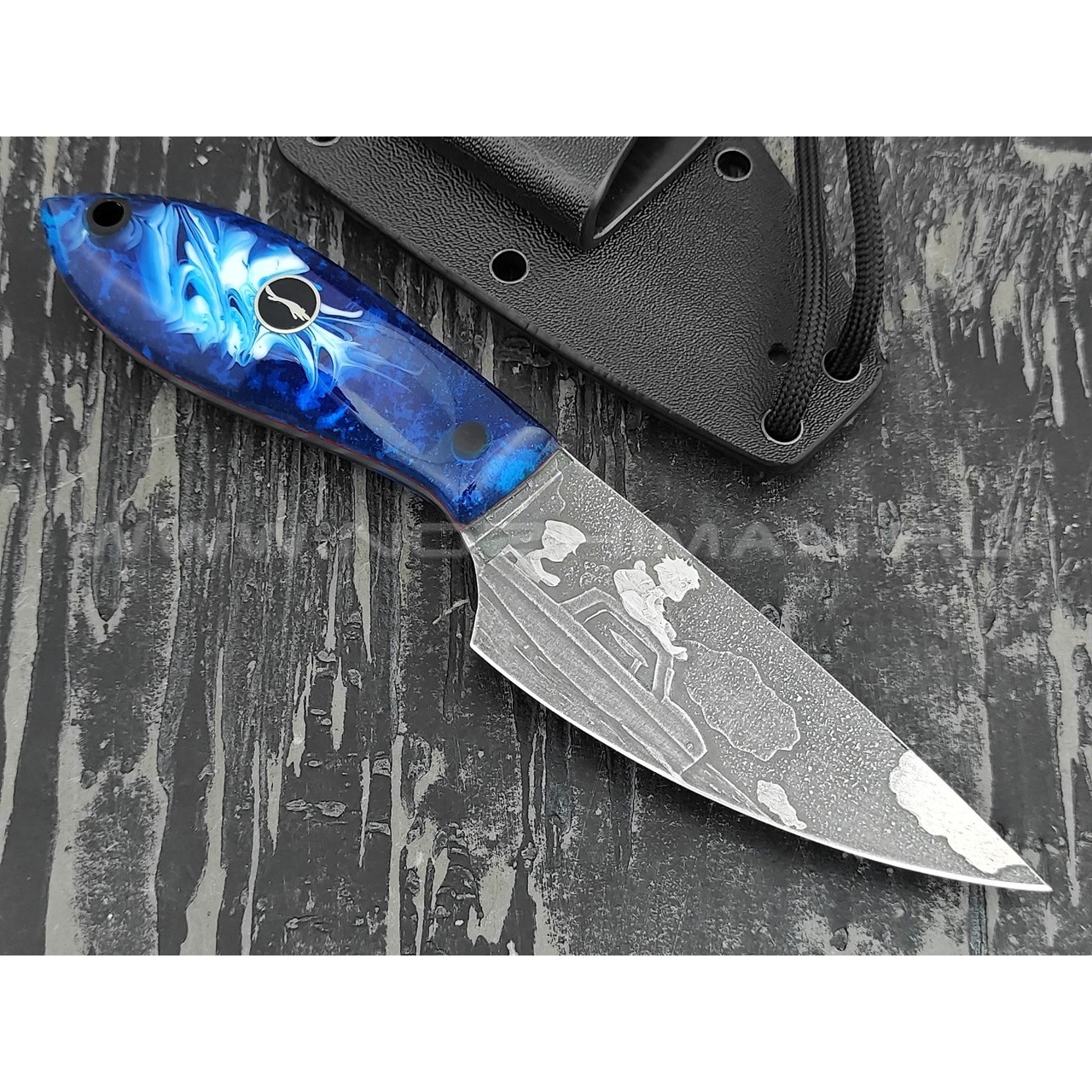 Волчий Век нож "Масичька" Custom Миядзаки сталь Niolox WA, рукоять композит