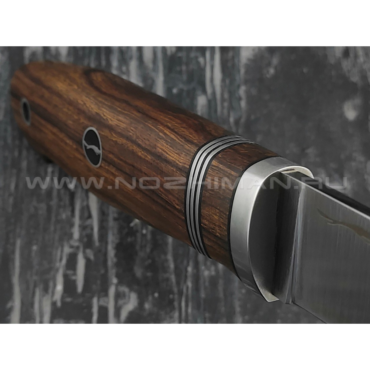 Волчий Век нож "Слон" сталь CPM S125V WA, рукоять Ironwood, нейзильбер