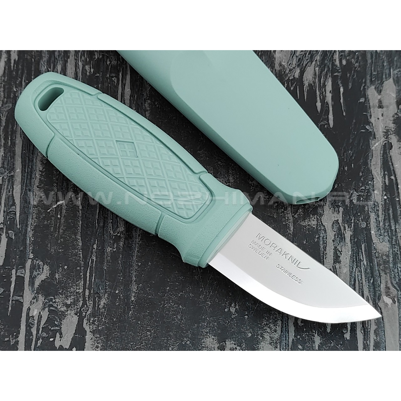 MORAKNIV нож Eldris 13855 сталь inox, рукоять резинопластик mint green