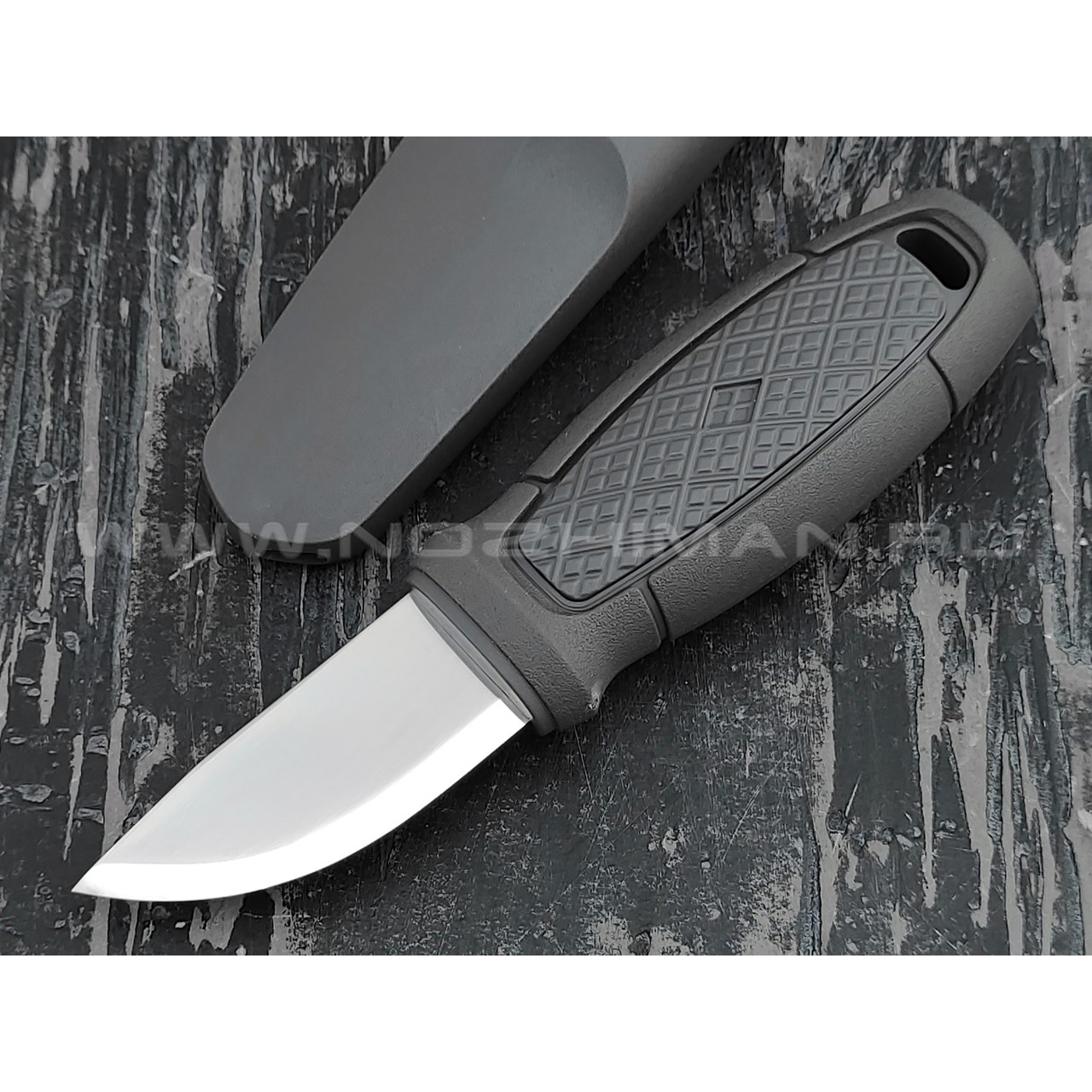 MORAKNIV нож Eldris 13843 сталь inox, рукоять резинопластик dark grey