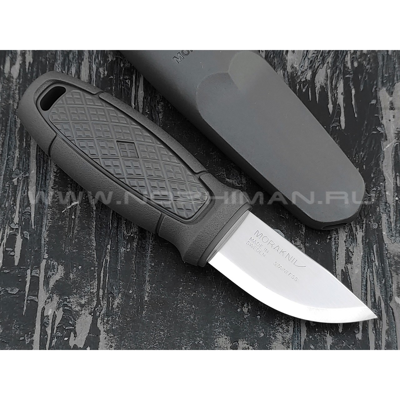 MORAKNIV нож Eldris 13843 сталь inox, рукоять резинопластик dark grey