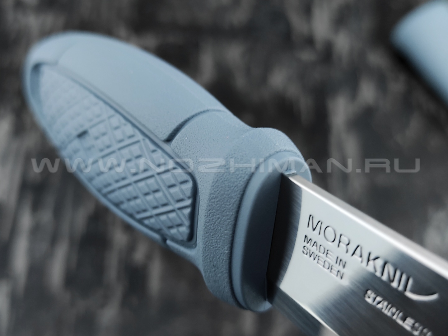 MORAKNIV нож Eldris 13851 сталь inox, рукоять резинопластик dusty blue
