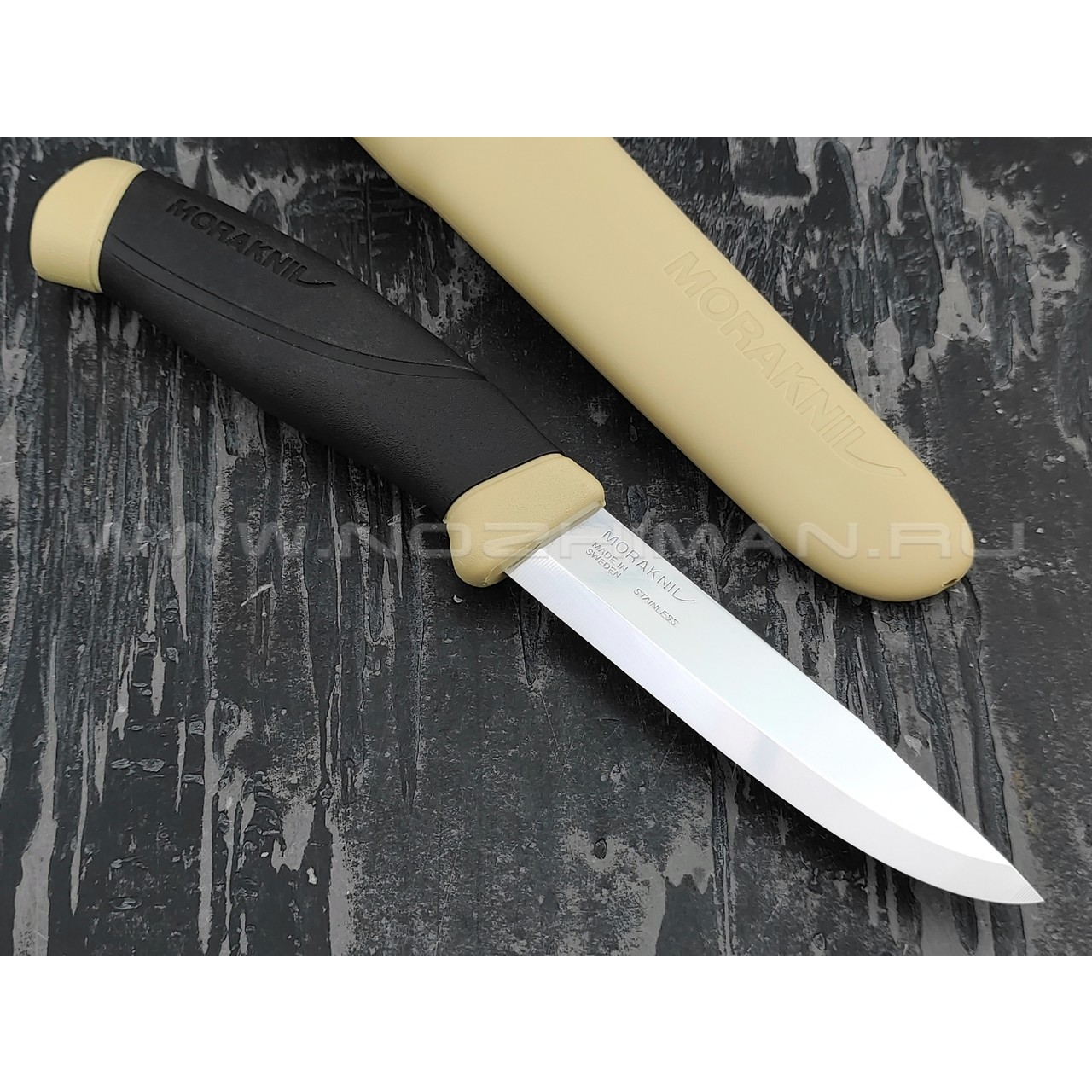 MORAKNIV нож Companion Desert 13166 сталь inox, рукоять резинопластик