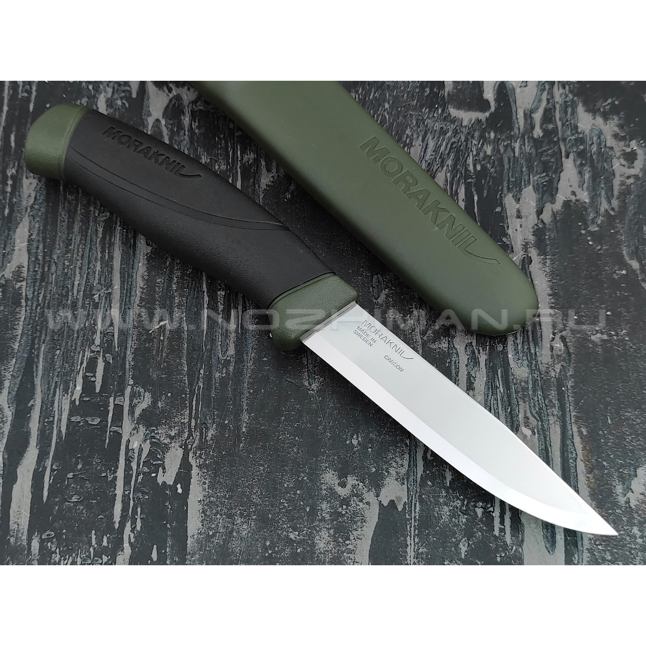 MORAKNIV нож Companion MG (C) 11863 сталь carbon, рукоять резинопластик