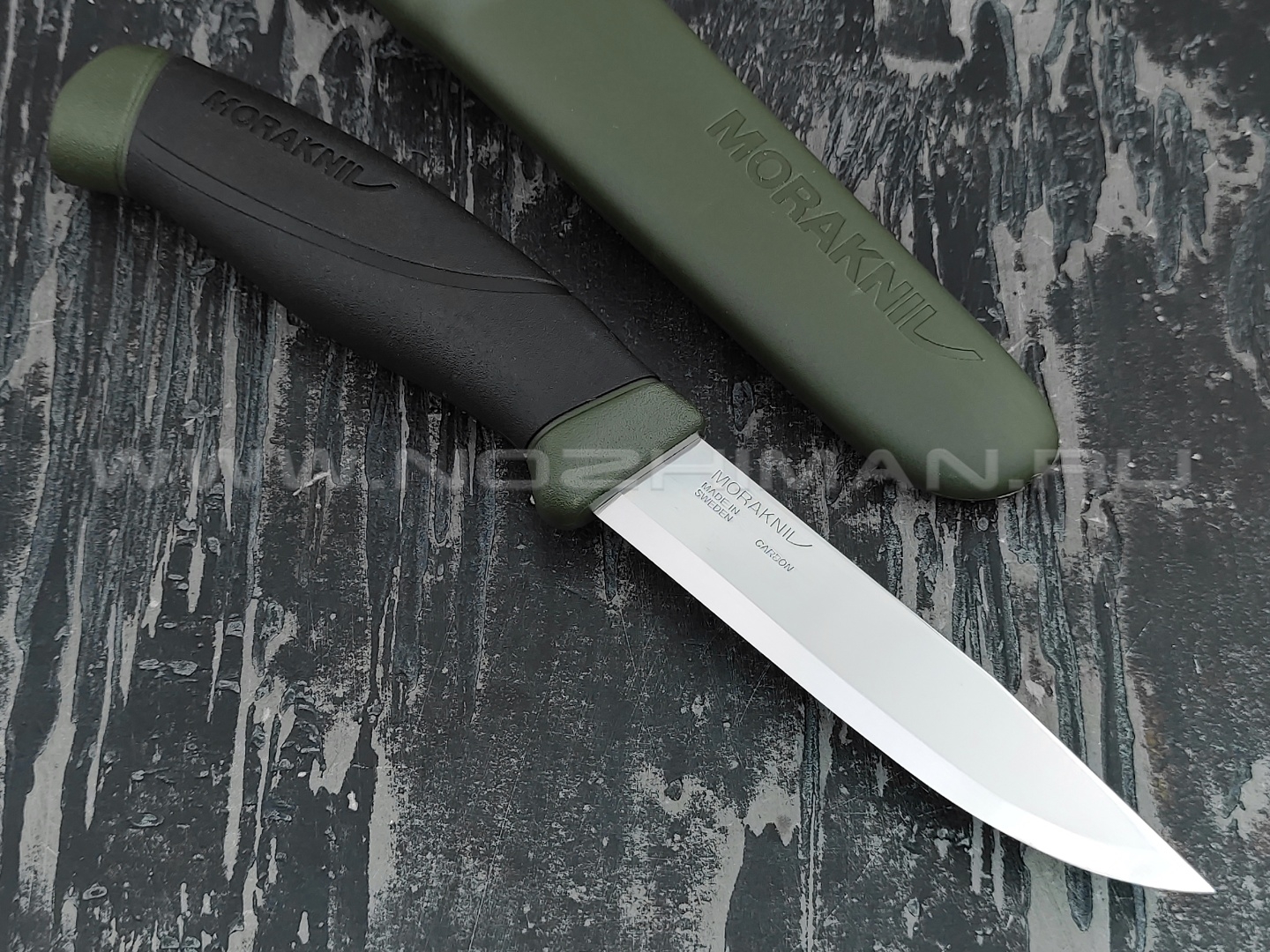 MORAKNIV нож Companion MG (C) 11863 сталь carbon, рукоять резинопластик