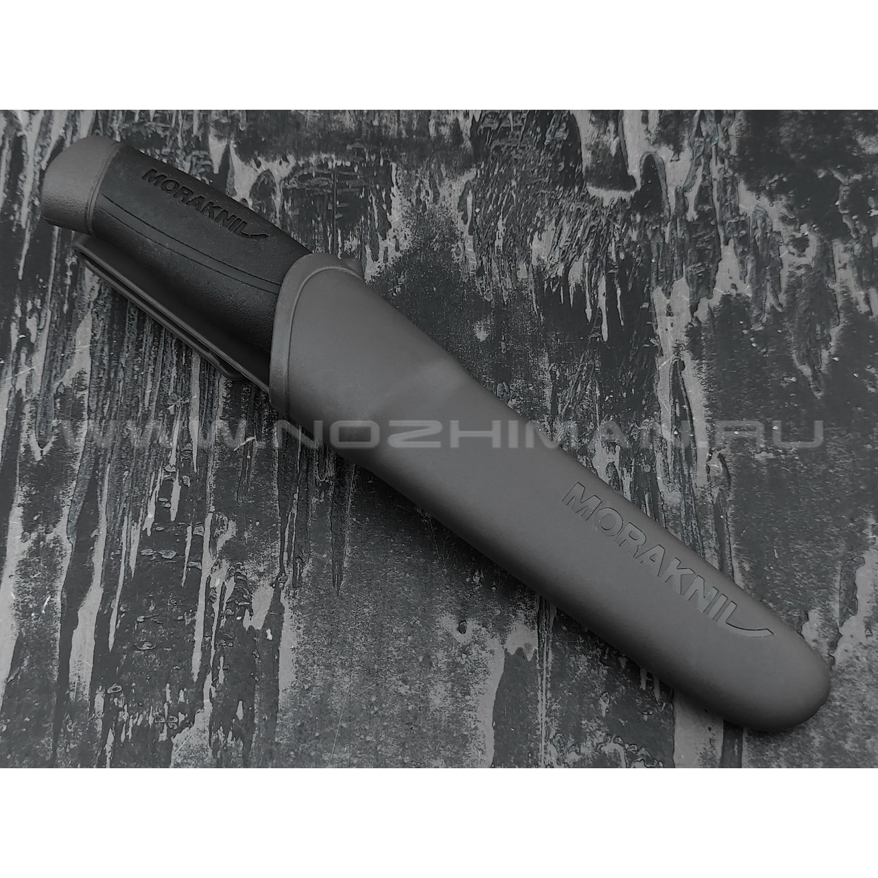 MORAKNIV нож Companion Antracite 13165 сталь inox, рукоять резинопластик