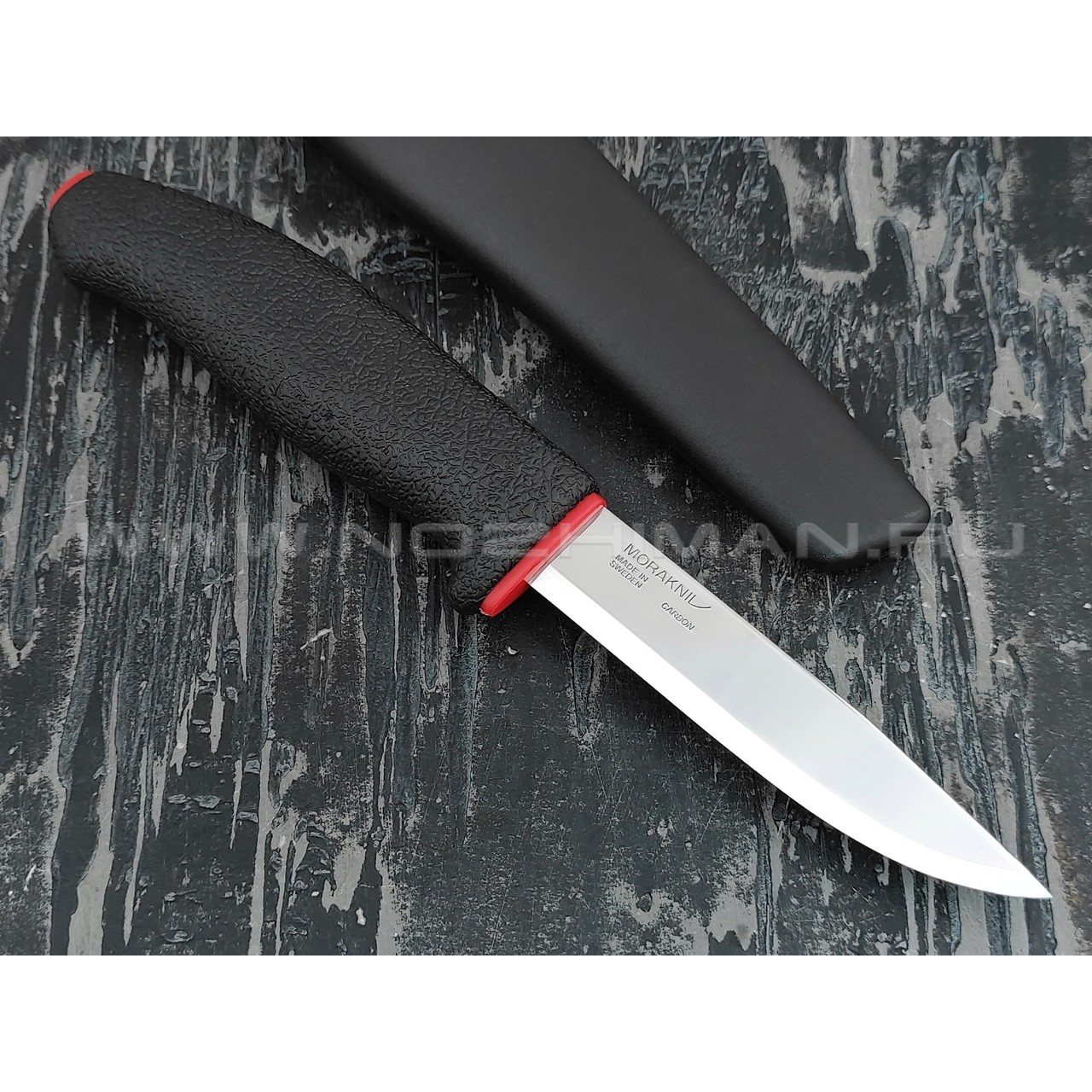MORAKNIV нож 711 11481 сталь carbon, рукоять резинопластик
